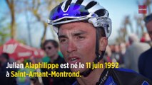 Portrait de Julian Alaphilippe, maillot jaune du Tour de France