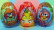 12 surprise eggs unboxing Angry Birds STAR WARS The SMURFS SpongeBob eggs 4 s compi