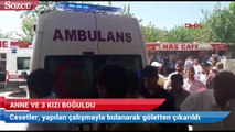 Diyarbakır’da anne ve 3 kızı boğuldu