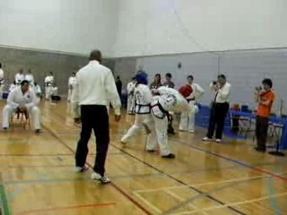 Me sparring