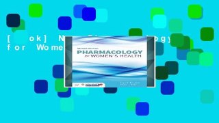 [book] New Pharmacology for Women s Health