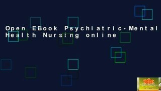 Open EBook Psychiatric-Mental Health Nursing online