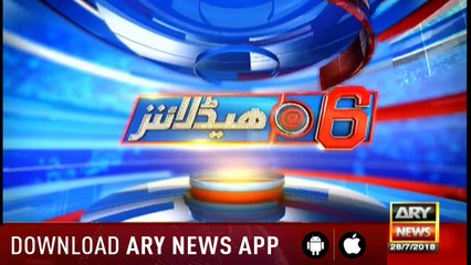 Headlines 1800 28th July 2018