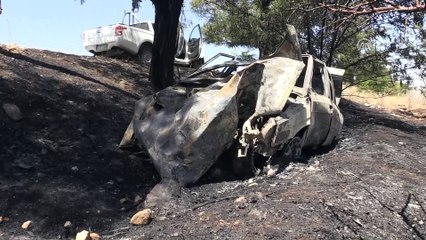 Otomobil direğe çarptı: 1 yaralı - ELAZIĞ