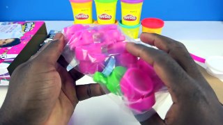 Learn Colors Play Doh Modelling Clay Baby Milk Bottles Popsicle Slime Surprise Toys