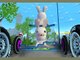 Rayman Raving Rabbids 2 Nintendo Wii Gameplay Bike Race