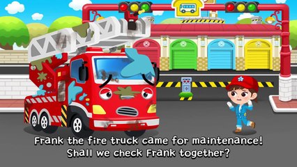 [Tayo Repair Game] #01 Frank the Firetruck