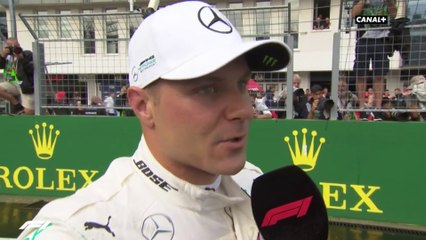 Les réactions de Valtteri Bottas après sa 2ème place en Qualifications