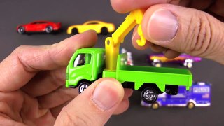 Learning Street Vehicles for Kids #6 Matchbox, Hot Wheels, Tomica トミカ Cars and Trucks, Dis