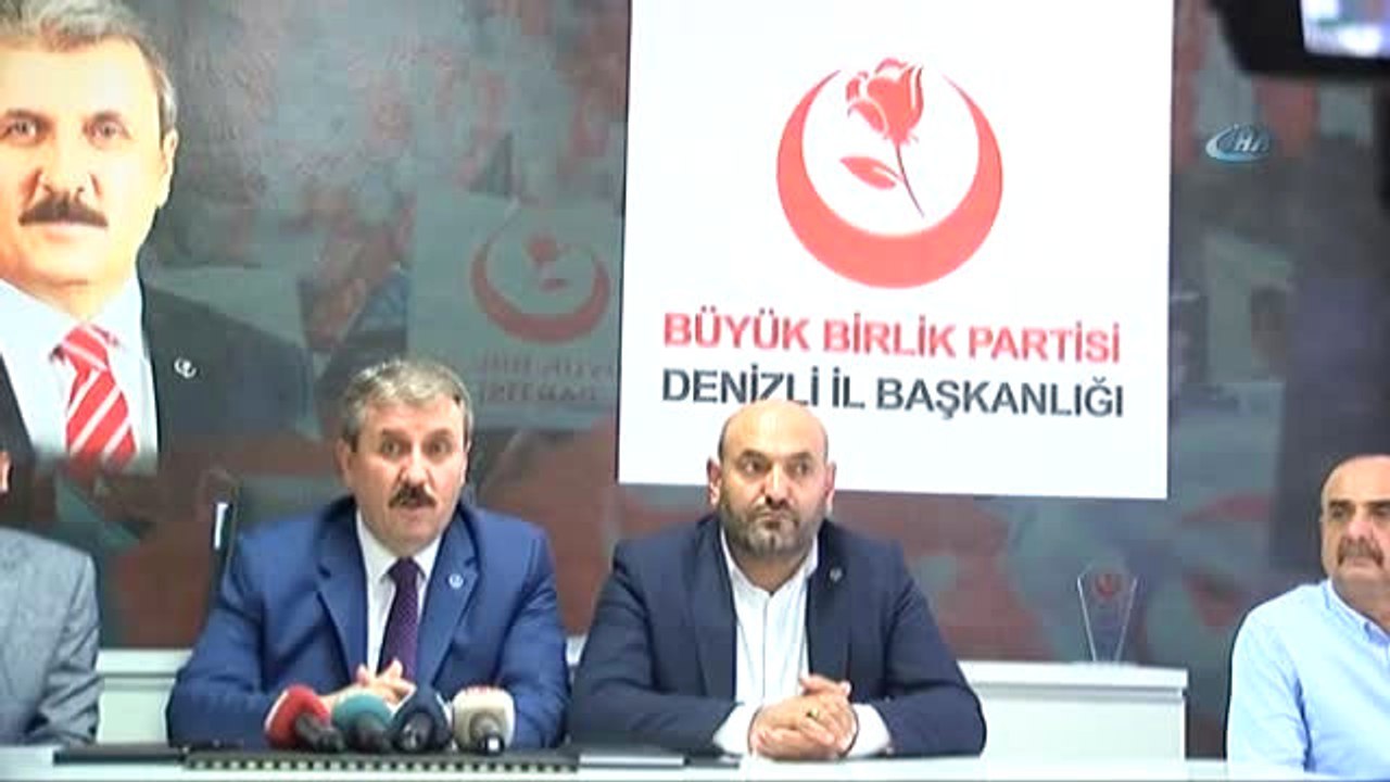 BBP Partisi Genel Başkanı Destici: "Başka Bir Ülkenin Başkanı, Başkan Yardımcısı Bu Konuda...