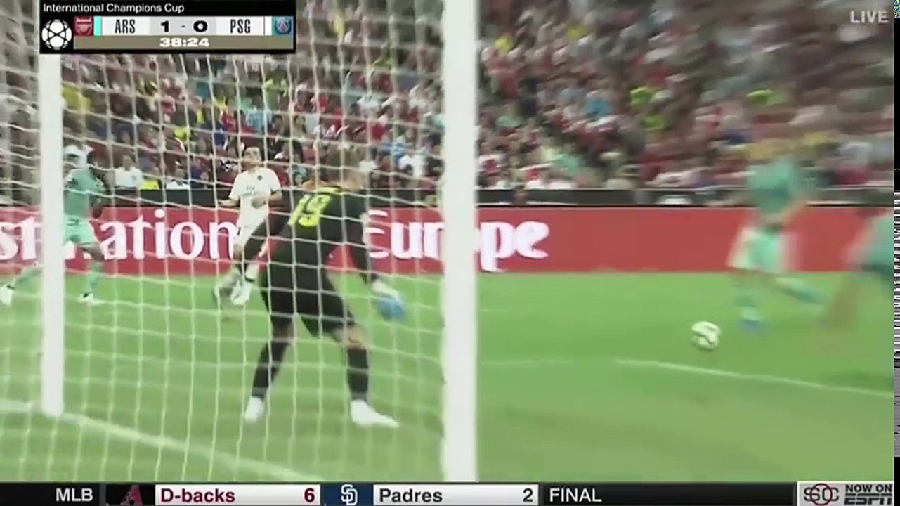 Arsenal vs PSG 5-1 All Goals & Highlights 28/07/2018 - video Dailymotion