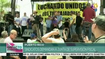 Puerto Rico: sindicatos demandan a Junta de Supervisión Fiscal