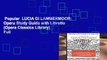 Popular  LUCIA DI LAMMERMOOR: Opera Study Guide with Libretto (Opera Classics Library)  Full