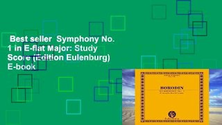 Best seller  Symphony No. 1 in E-flat Major: Study Score (Edition Eulenburg)  E-book