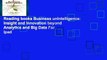 Reading books Business unIntelligence: Insight and Innovation beyond Analytics and Big Data For Ipad