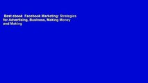 Best ebook  Facebook Marketing: Strategies for Advertising, Business, Making Money and Making