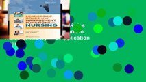 Open EBook Leadership Roles and Management Functions in Nursing: Theory and Application online