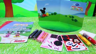 Mickey Mouse Clubhouse Clay Buddies Makes Minnie & Mickey With Dough