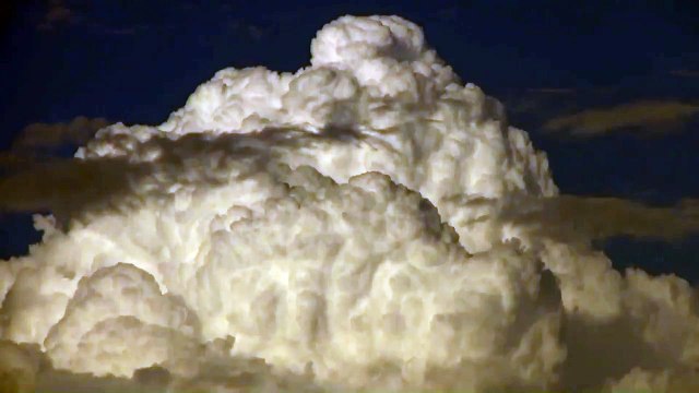 Arizona Monsoon Thunderhead Clouds - Time Lapse 20x Fast Motion Speed