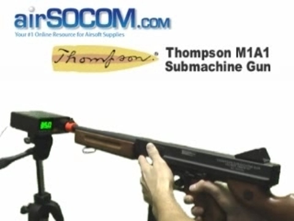 Airsoft - Licensed Thompson Replica