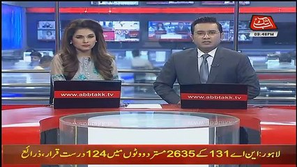 Re-Counting Results from Lahore NA-131