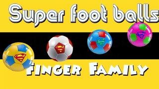 Football Finger Family | Balls Family Nursery Rhyme Super Kids Videos