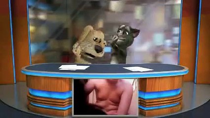 Talking Tom and ben fight reverse