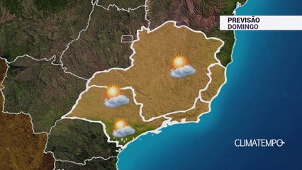 Previsão Sudeste – Sol e pancadas de chuva