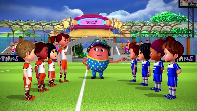 Learn Colors with Rugby Kids Play with Colorful Playing Balls | ChuChu TV Funzone Games