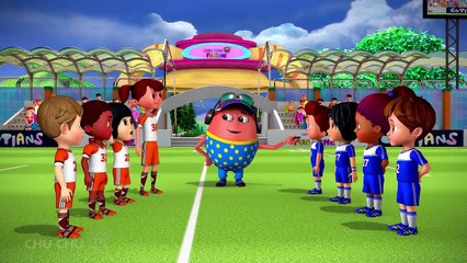 Learn Colors with Rugby Kids Play with Colorful Playing Balls | ChuChu TV Funzone Games