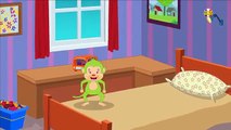 Cinq petit singe | Rimes pour bébés | enfants musique | Nursery Rhymes Songs | Five Little Monkey