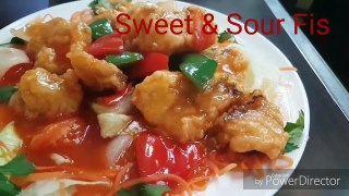 Sweet & Sour Fish fillet. (酸甜鱼片)