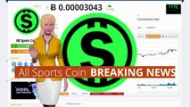 Cryptocurrency All Sports Coin $SOC Has Risen 71% During the Last 24 Hours