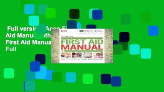 Full version  Acep First Aid Manual, 5th Edition (Dk First Aid Manual)  For Full