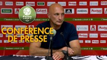 Conférence de presse AC Ajaccio - ESTAC Troyes (0-1) : Olivier PANTALONI (ACA) - Rui ALMEIDA (ESTAC) - 2018/2019