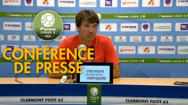 Conférence de presse Clermont Foot - Châteauroux (0-0) : Pascal GASTIEN (CF63) - Jean-Luc VASSEUR (LBC) - 2018/2019