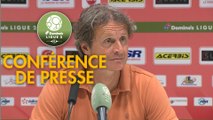 Conférence de presse Valenciennes FC - AJ Auxerre (3-1) : Réginald RAY (VAFC) - Pablo  CORREA (AJA) - 2018/2019