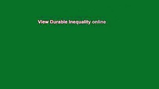 View Durable Inequality online