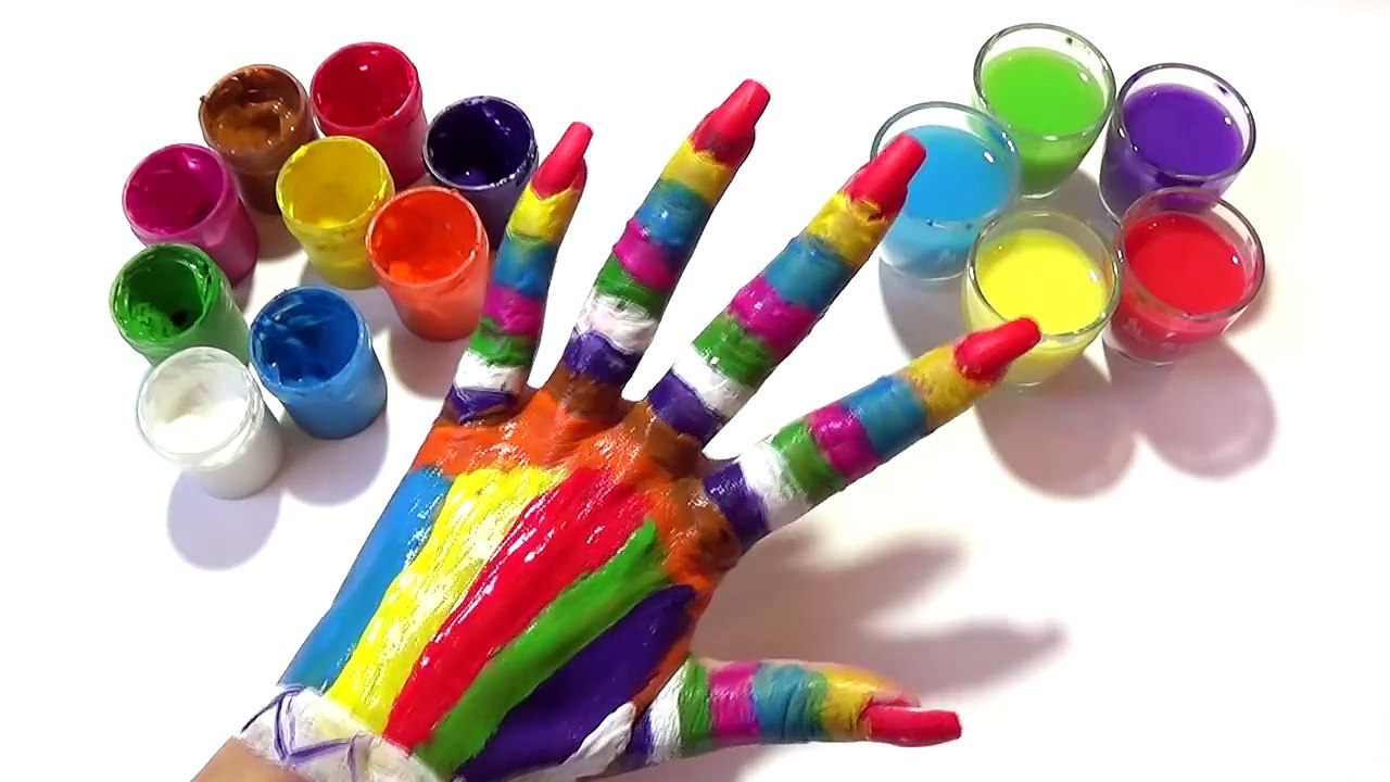 Learn colors for Children | Finger Family Nursery Rhymes | Kids Toddler Learning Colors