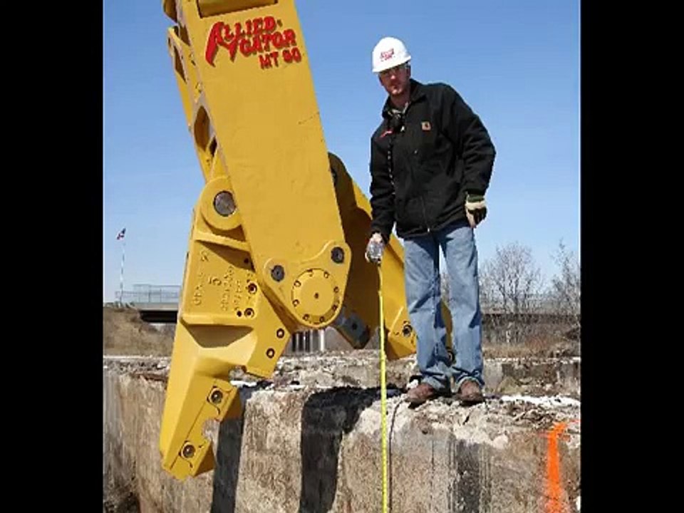 Allied Gator MTR 90 C Cracker/Crusher Heavy Concrete Demolition