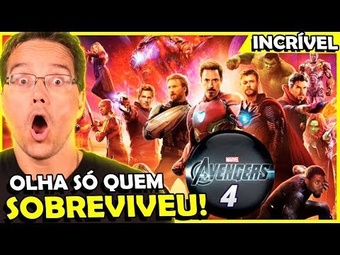 VINGADORES 4: ESSES 2 PERSONAGENS SOBREVIVERAM, E AGORA?