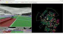 Philosys Label Editor - Driving through labeled 3D lidar point cloud