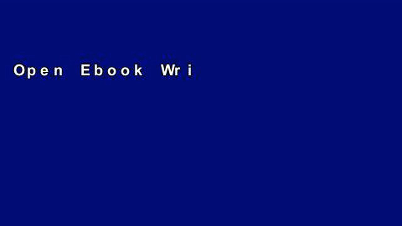 Open Ebook Writing Excel Macros with VBA online