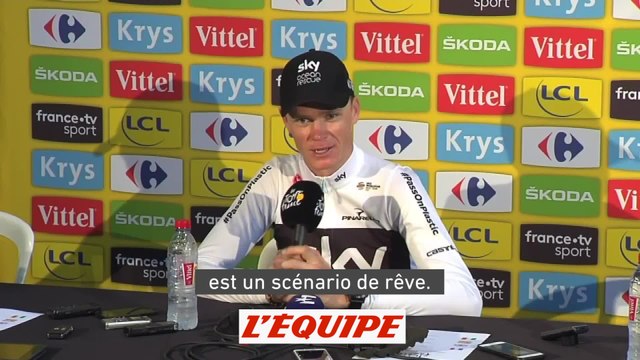 Froome «Geraint Thomas me rend très fier» - Cyclisme - Tour de France