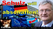 AfD * MEUTHEN: DEUTSCHLAND soll ABGESCHAFFT werden bis 2025! SCHULZ läßt MASKE FALLEN!