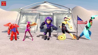 BIG HERO 6 Finger Family | Nursery Rhymes for Children | 3D Animation