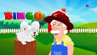 Бинго Собака | Собака песня | Детские стишки | Nursery Rhymes For Kids | Dog Song | Bingo The Dog
