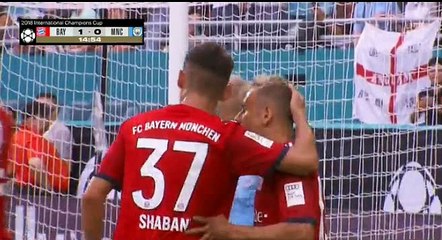 Bayern - Manchester City 1-0 GOAL SHABANI 28-07-2018