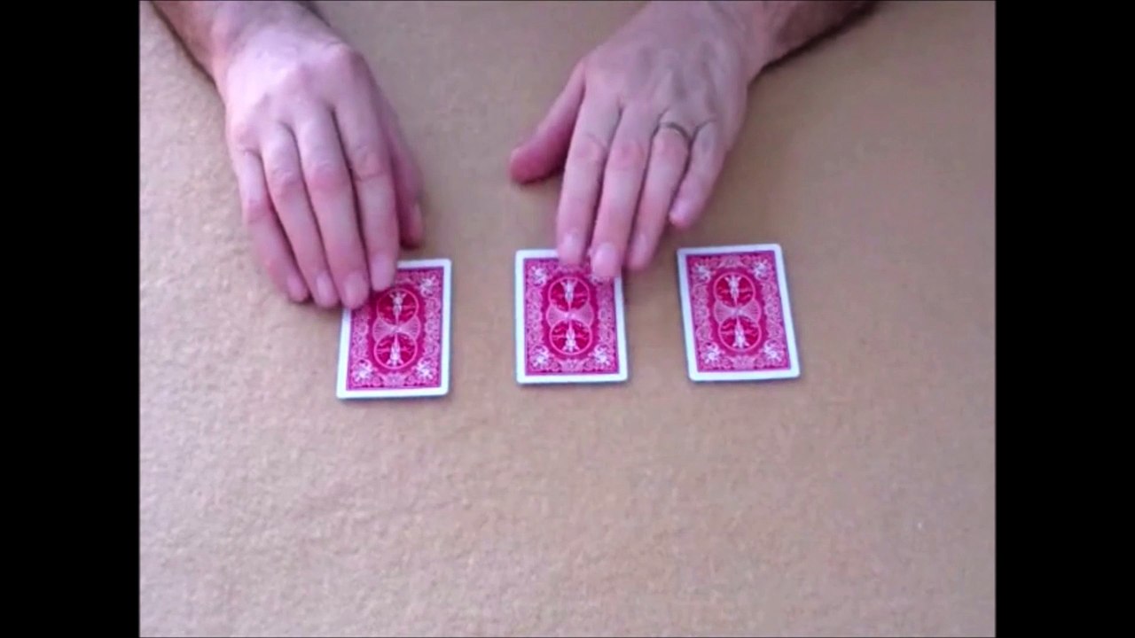 Flash Card Change - Three Cards Change Their Positions Seemingly By Magic