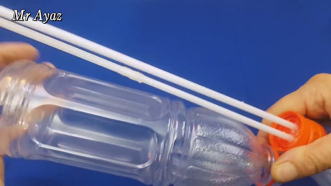 Make Non Stop Herons Fountain With Plastic Bottle